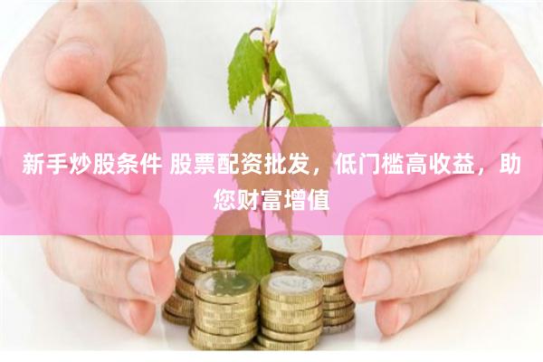 新手炒股条件 股票配资批发，低门槛高收益，助您财富增值