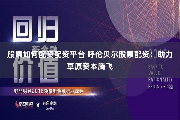 股票如何配资配资平台 呼伦贝尔股票配资：助力草原资本腾飞